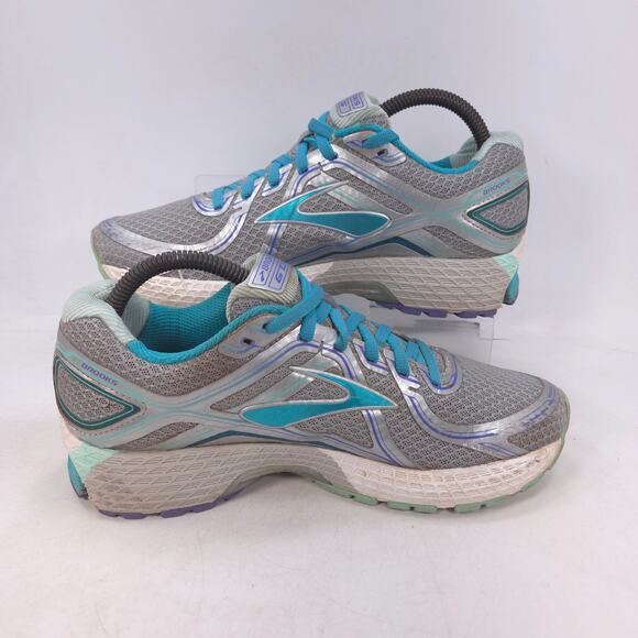 Brooks Adrenaline GTS 16 Athletic Running Shoe Womens Size 8 1202031B170 Gray - Picture 5 of 10